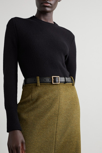 The Row Classic leather belt outlook