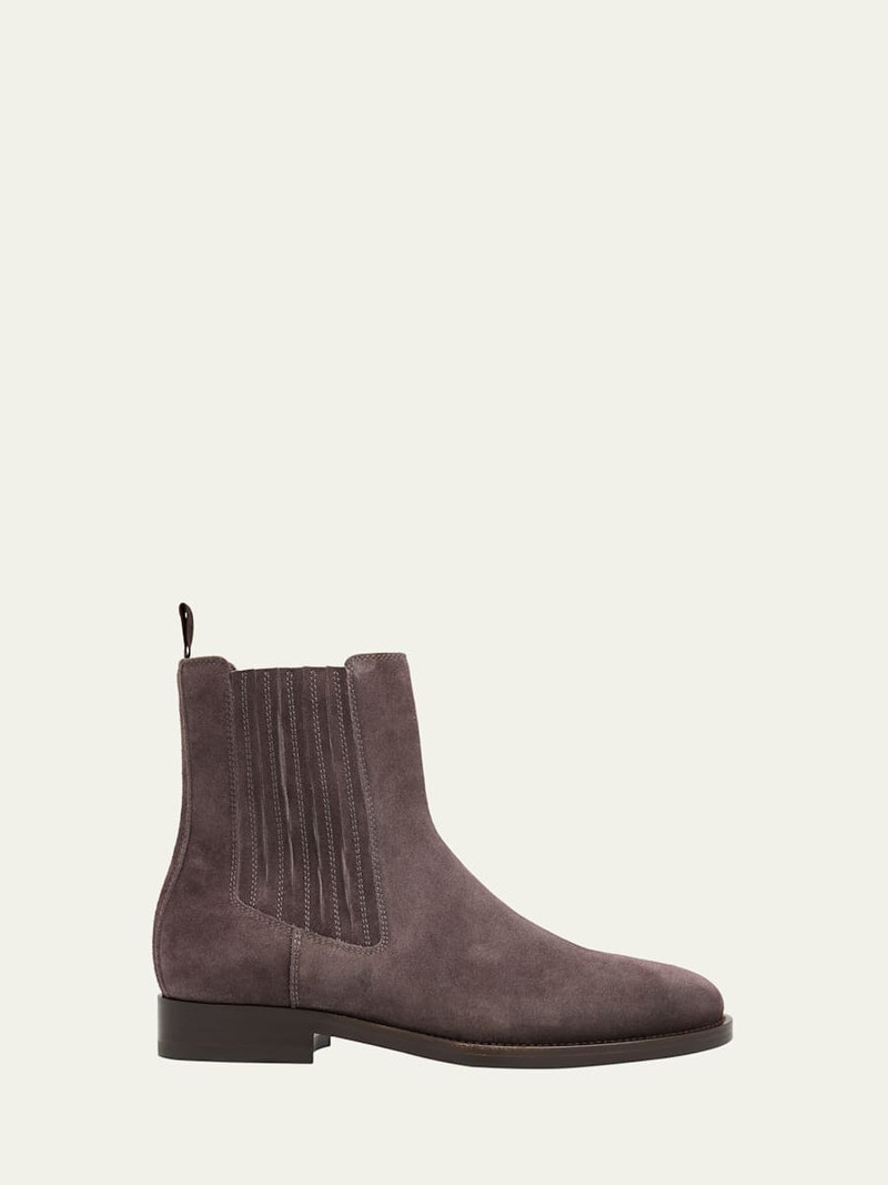 Men's Suede Chelsea Boots 1
