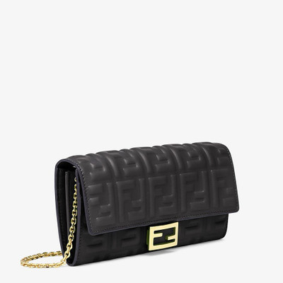 FENDI Black nappa leather wallet outlook