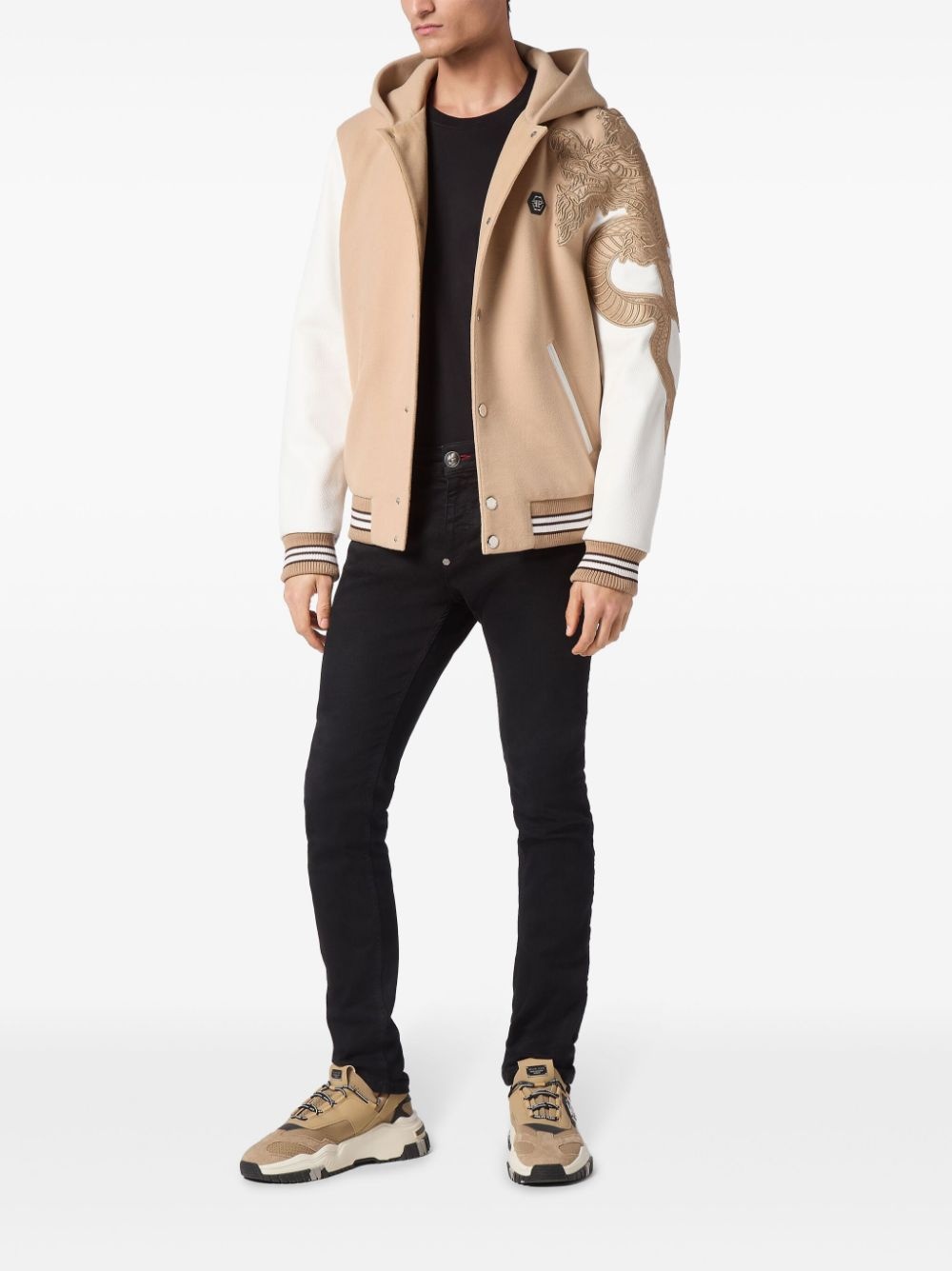 monogram bomber jacket - 2