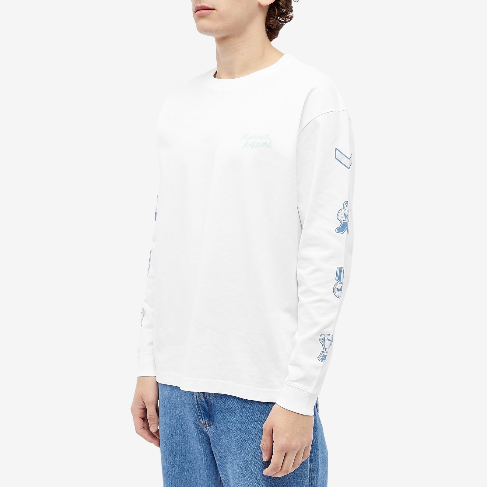 Maison Kitsuné Maison Kitsune Prizes Comfort Long Sleeve T-Shirt