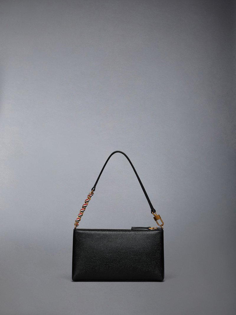 PEBBLE GRAIN ZIPPED MINI BAG 3