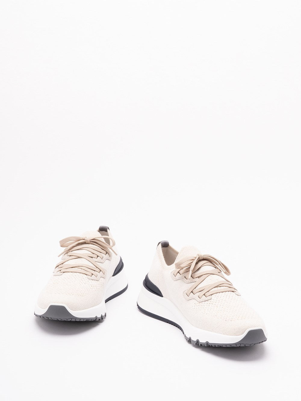 Brunello Cucinelli Men Knit Sneakers - 2