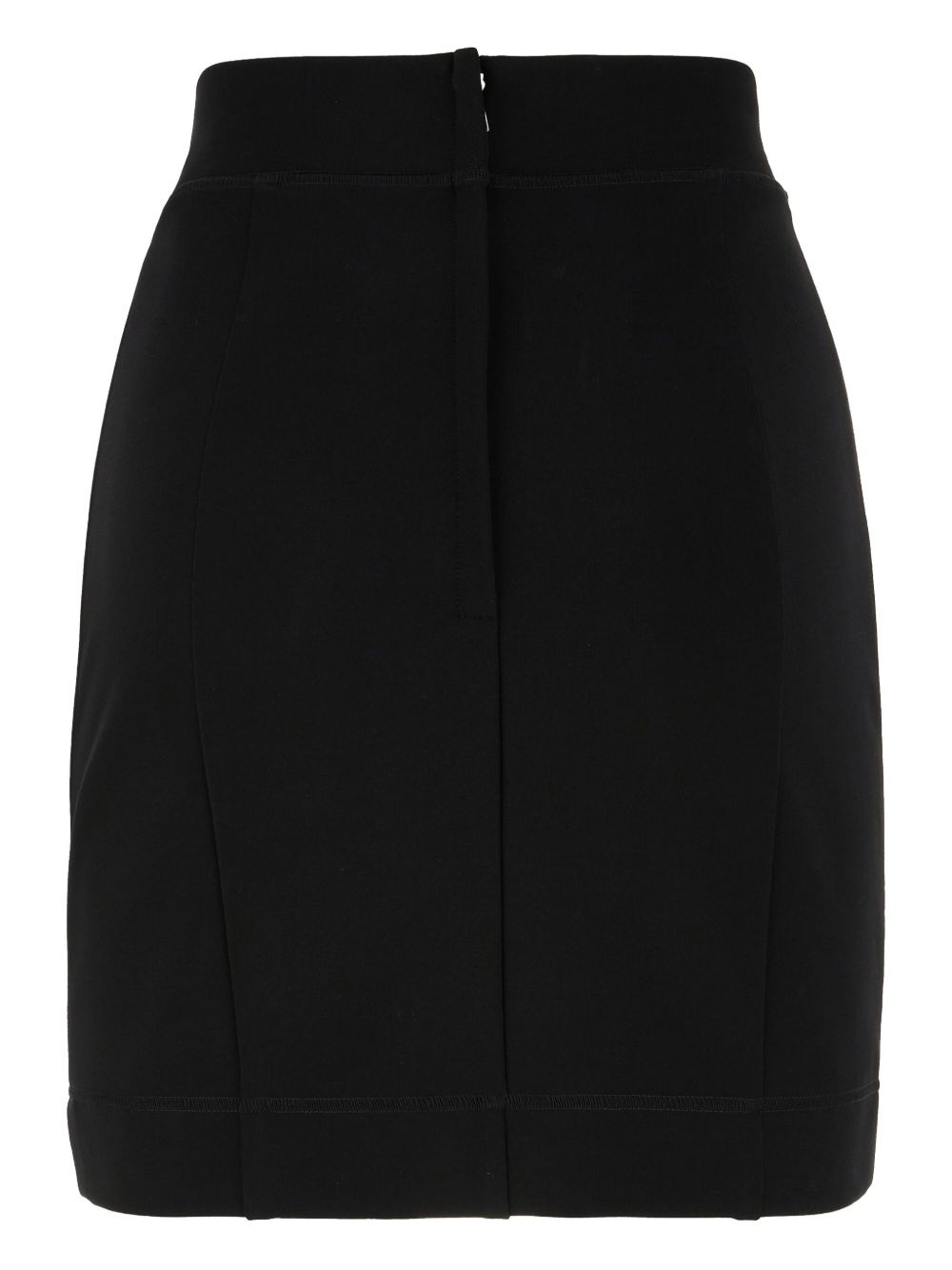 logo-plaque pencil skirt - 2