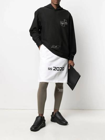 Xander Zhou embroidered patch hoodie outlook