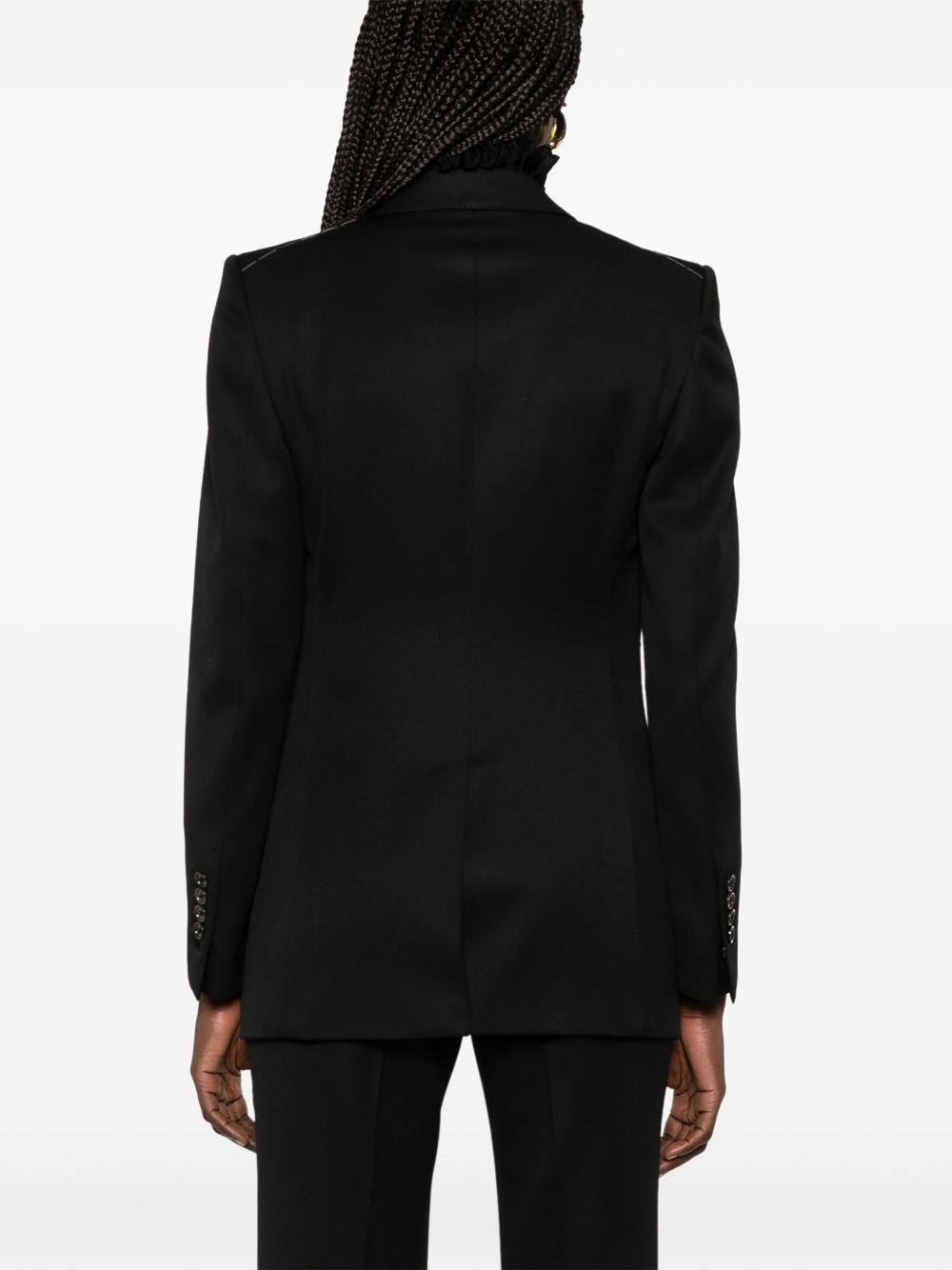 single-breasted blazer - 4