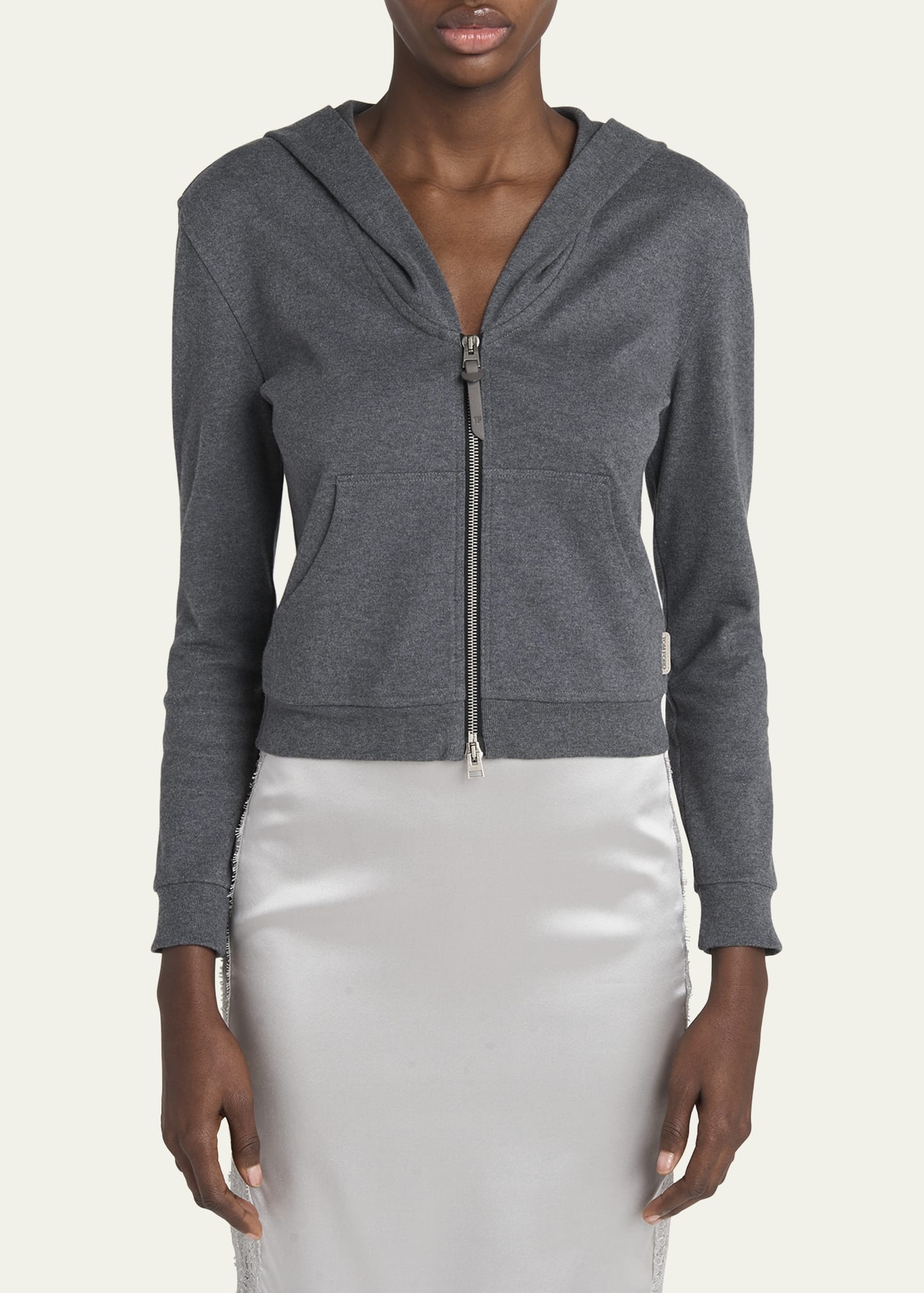 Jersey Zip Hoodie - 4