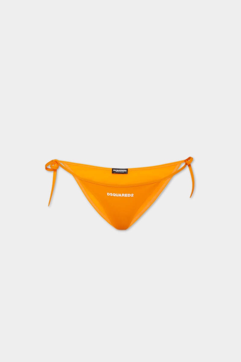 DSQUARED2 LOGO SIDE-TIE BIKINI BRIEF - 1