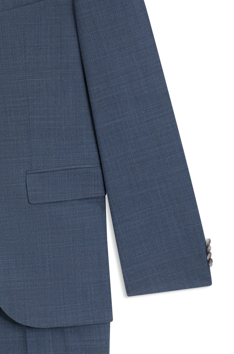 REGULAR-FIT SUIT IN PATTERNED STRETCH CLOTH 9