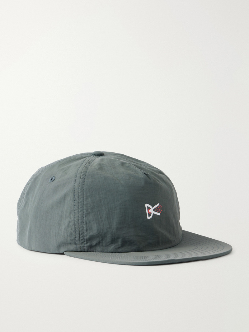 Logo-Print Shell Hat 1