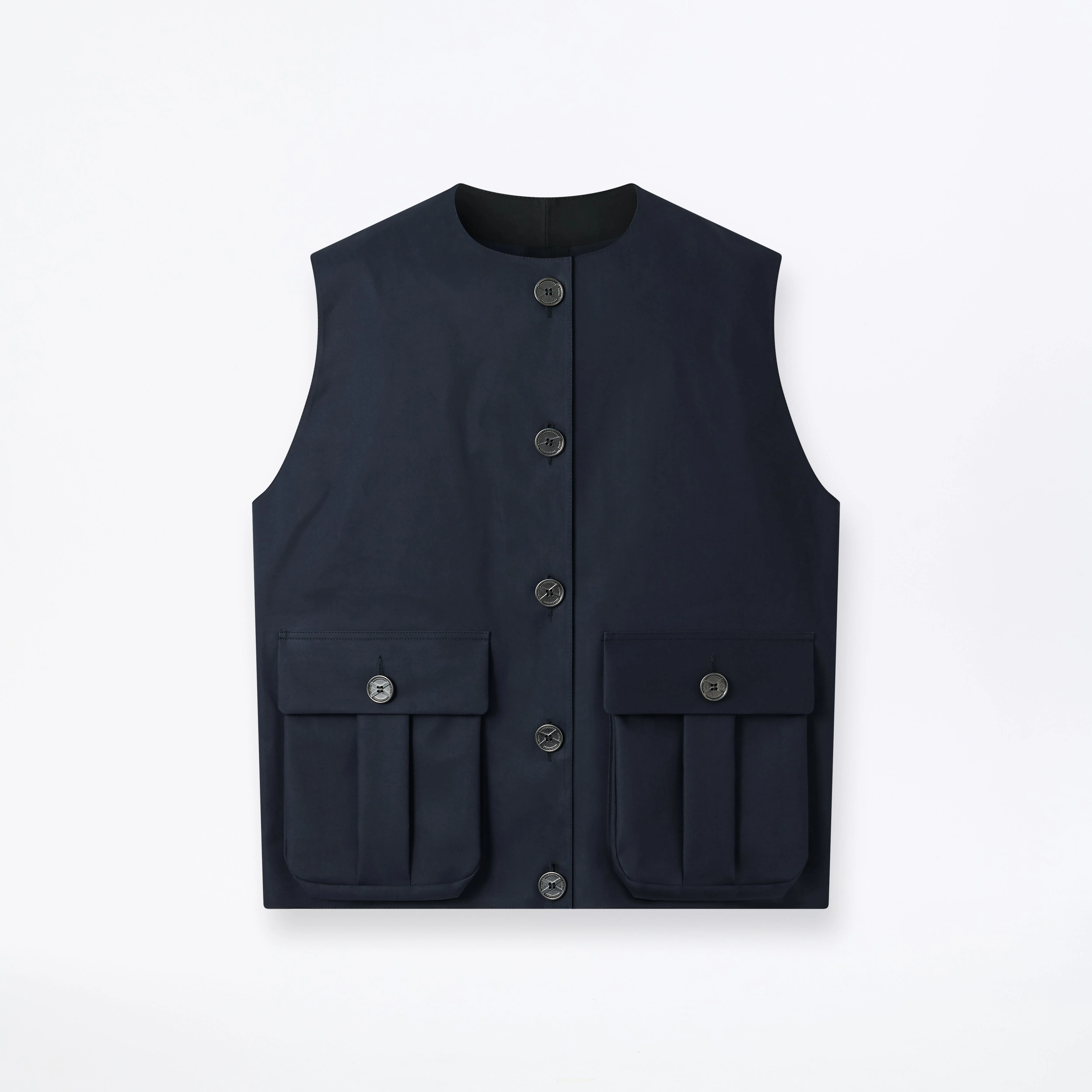Sleeveless Rubberised Jacket - 1