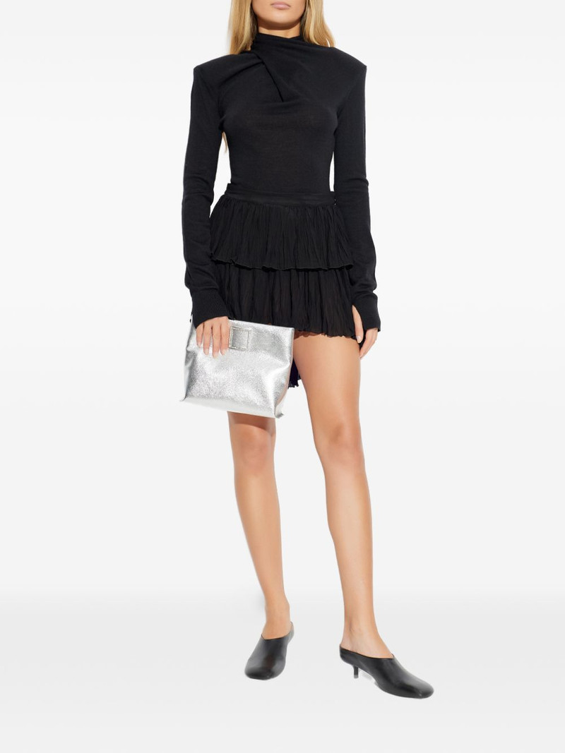 Blumarine asymmetrical tiered skirt outlook