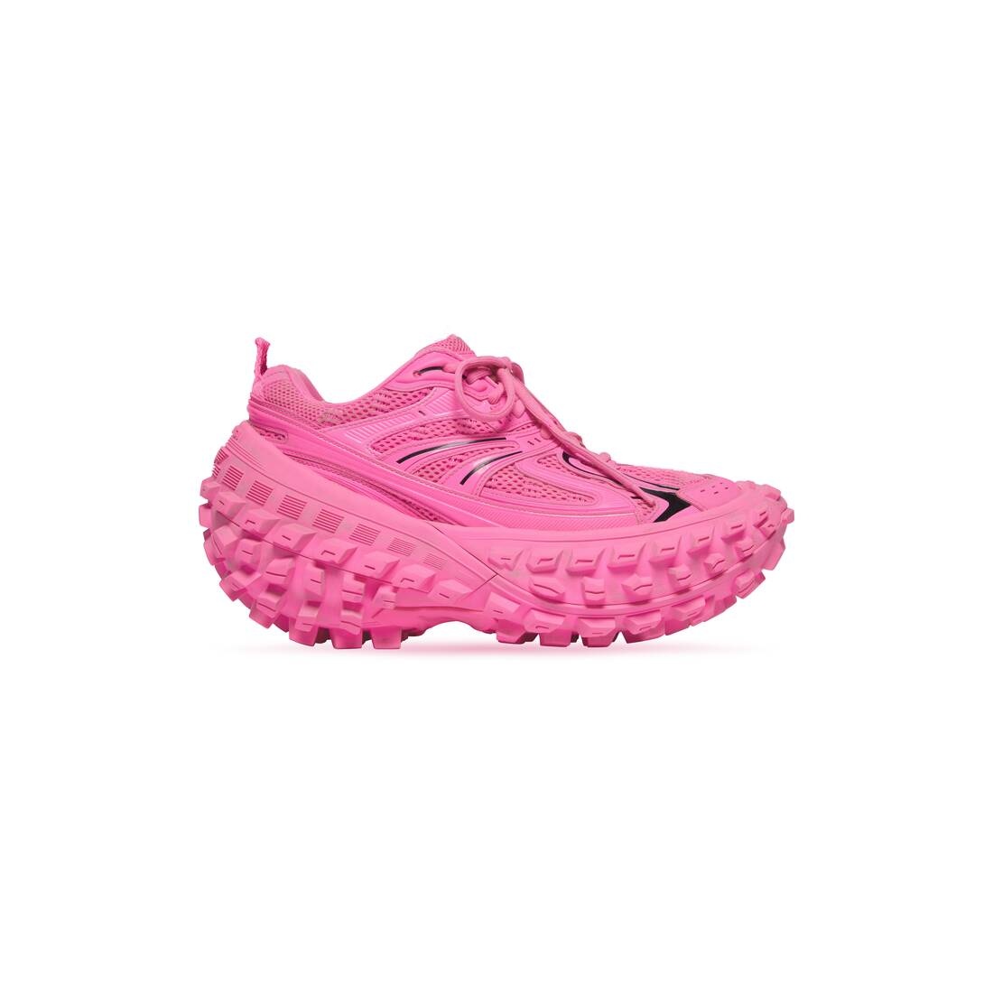 BALENCIAGA Women's Defender Sneaker in Pink | REVERSIBLE