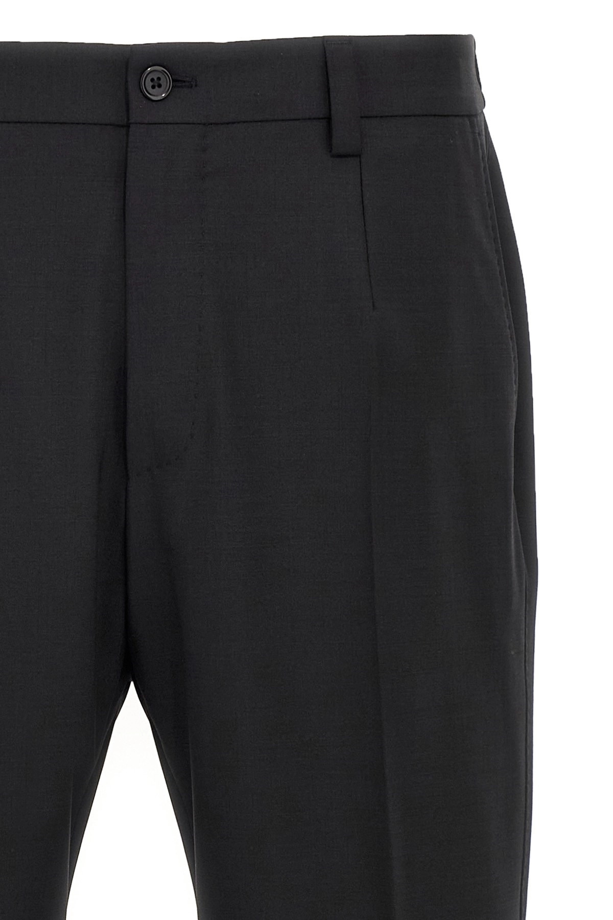 Logo embroidery pants - 4