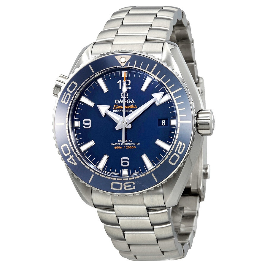 Pre-owned Omega Seamaster Planet Ocean Automatic Chronometer Blue Dial Men's Watch 215.30.44.21.03.0 - 1