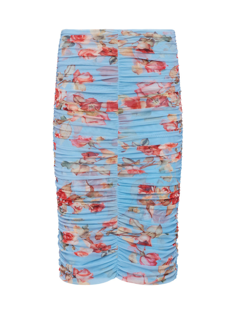 Isodora Mesh Midi Skirt 1