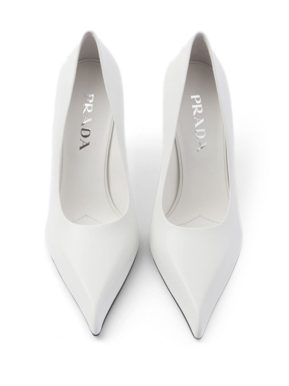 85mm leather pumps - 4