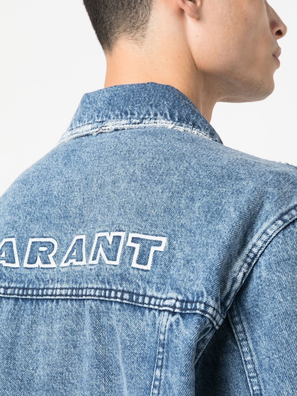 JANGO LOGO DENIM JACKET - 2