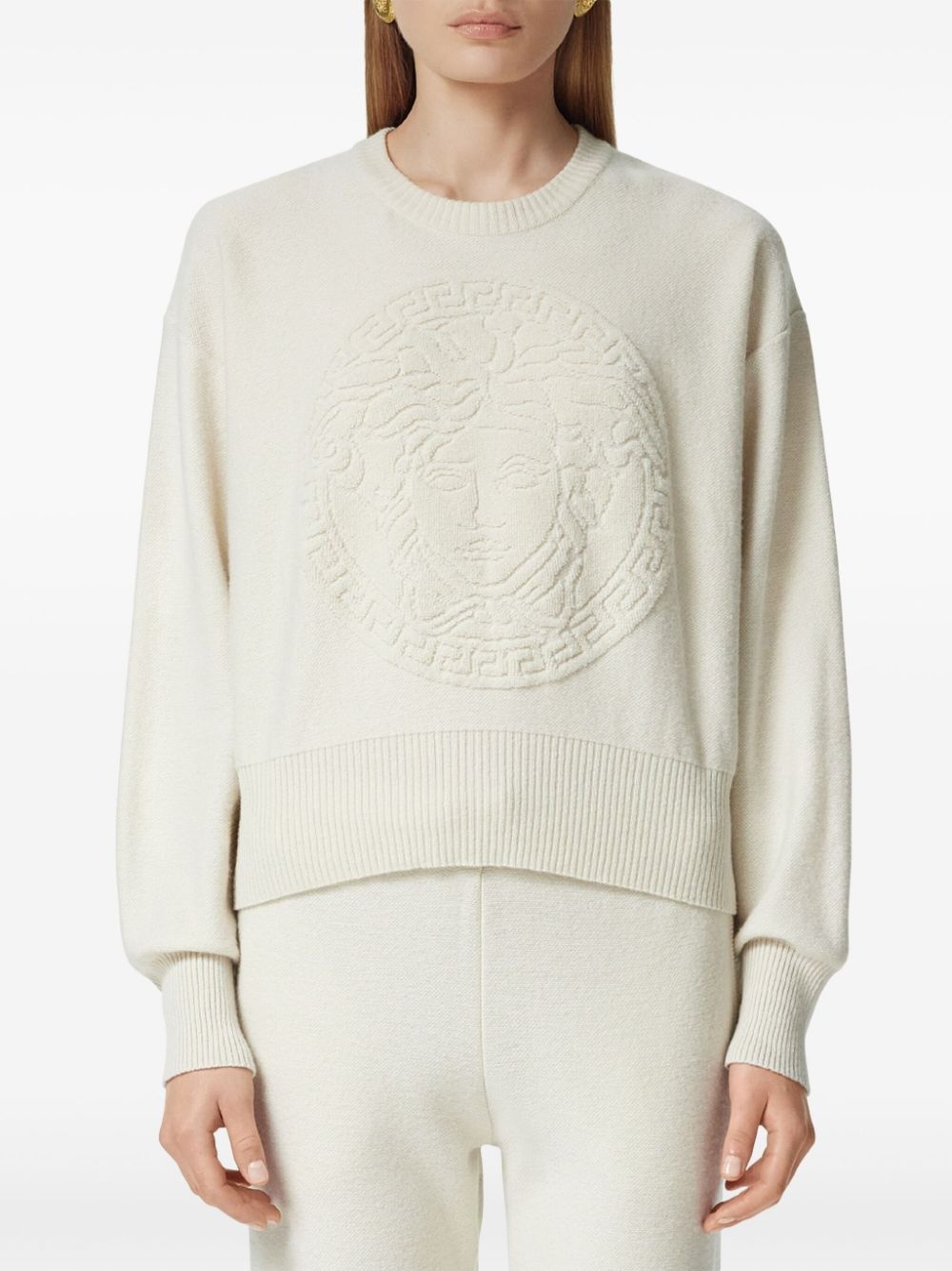 Medusa-motif sweatshirt - 3