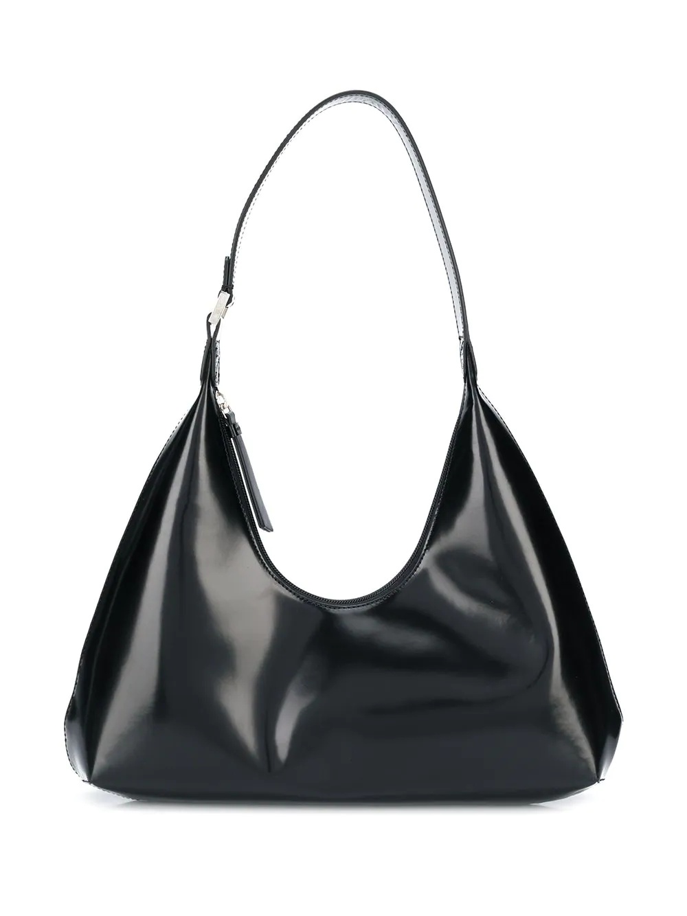 curved shoulder bag - 1