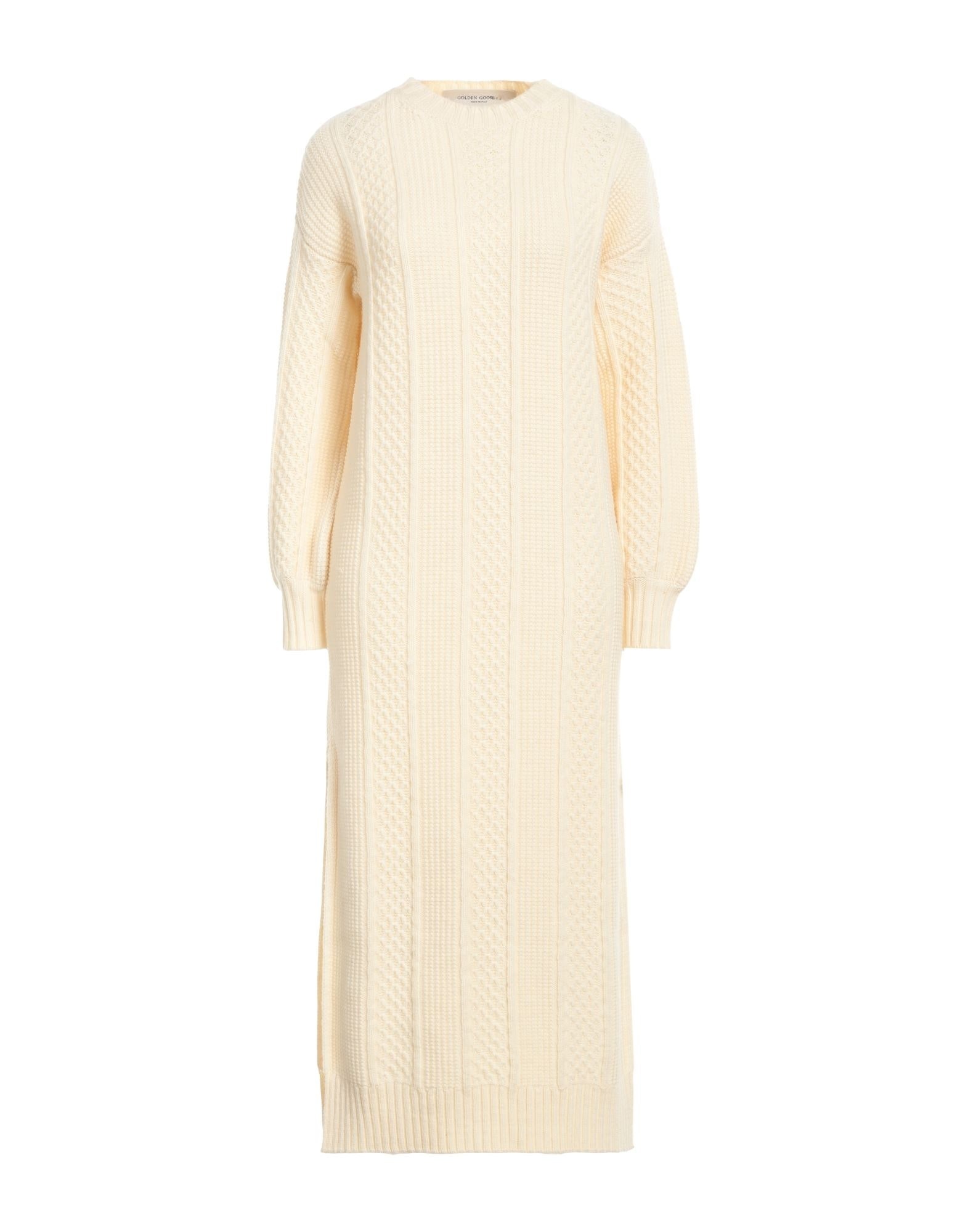 Beige Women's Midi Dress - 1