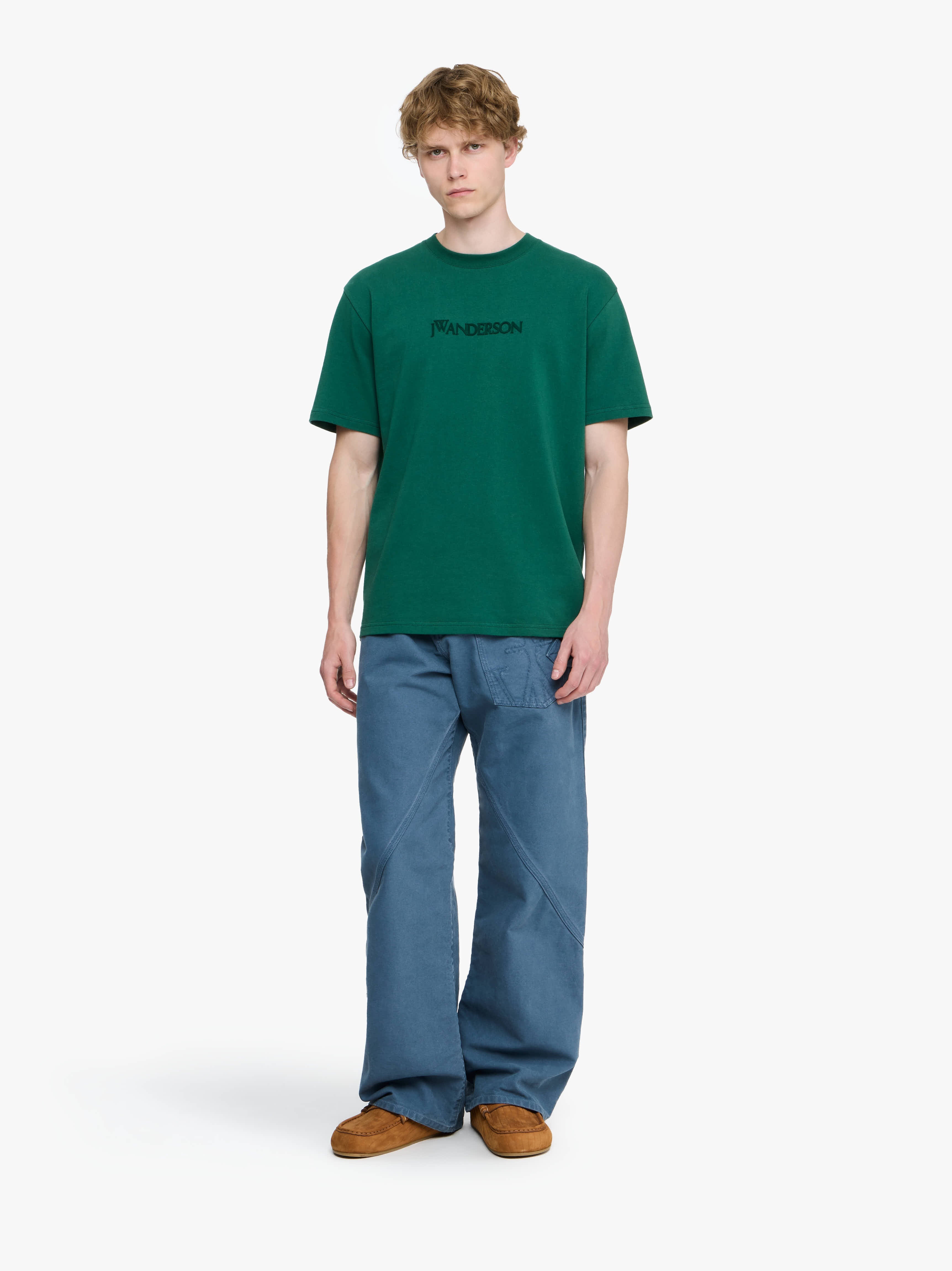LOGO EMBROIDERY T-SHIRT - 2