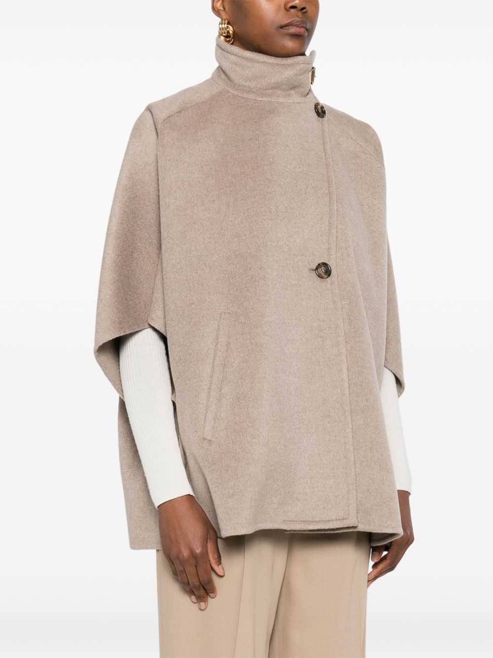 cashmere oversized jacket - 3