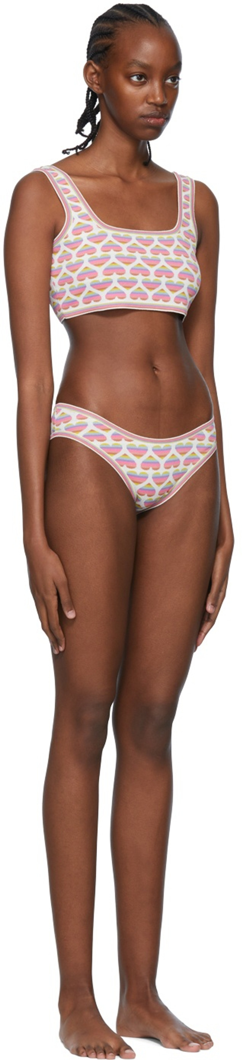 MARCO RAMBALDI SSENSE Exclusive Multicolor Viscose Bikini outlook