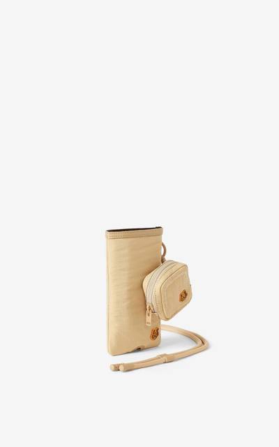 KENZO Tiger Crest phone and headphones holder with strap outlook