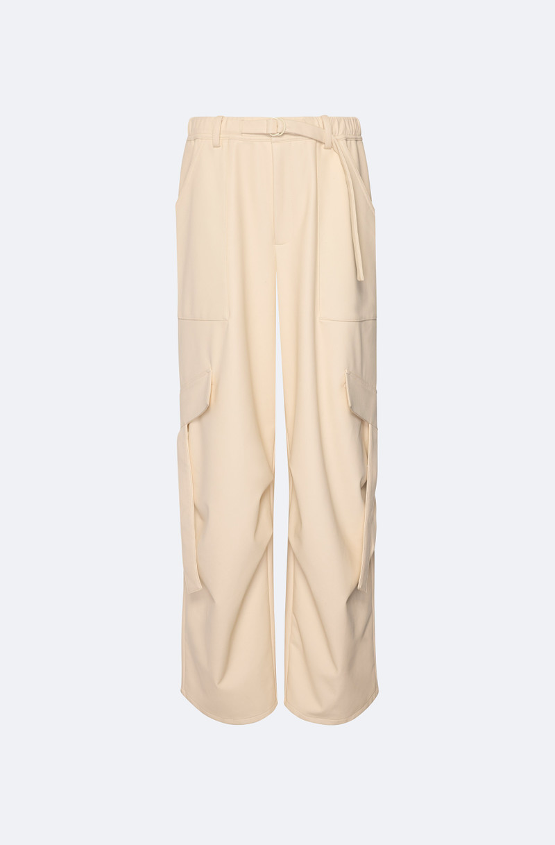 Stretch Faux Leather Utility Pant 1