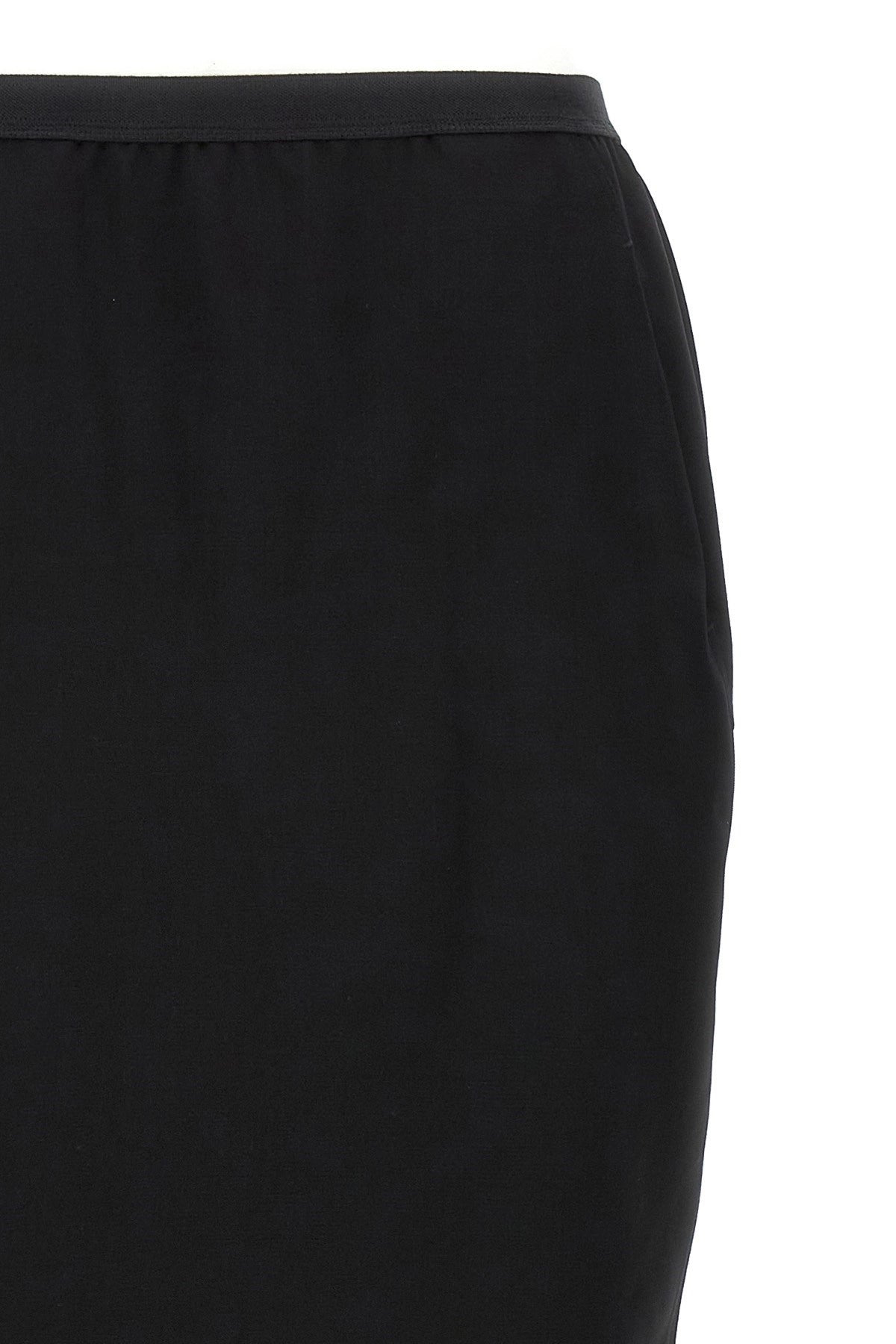 Rick Owens Women 'Soft Pillar Long' Skirt - 3