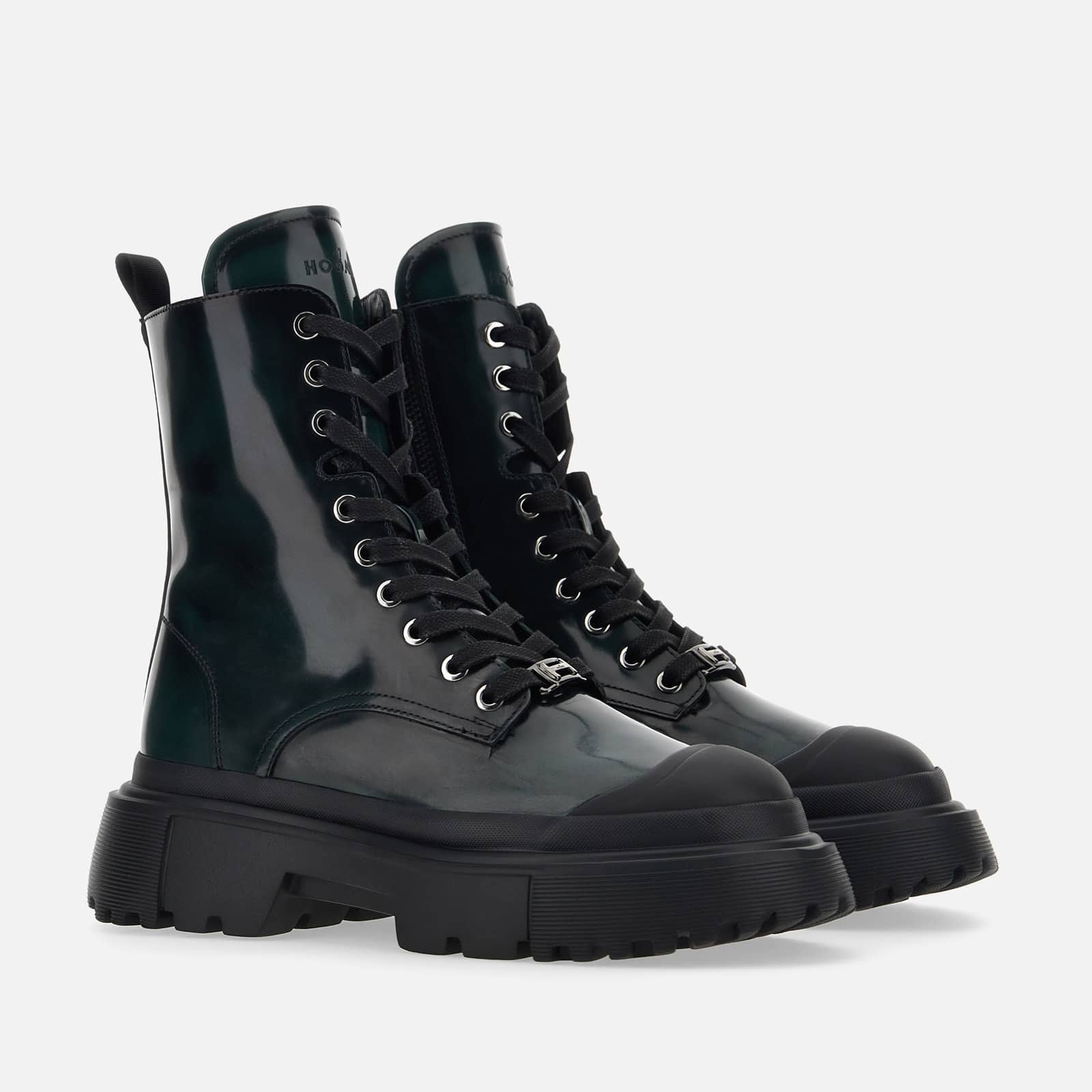 Combat Boots Hogan H619 Green - 2