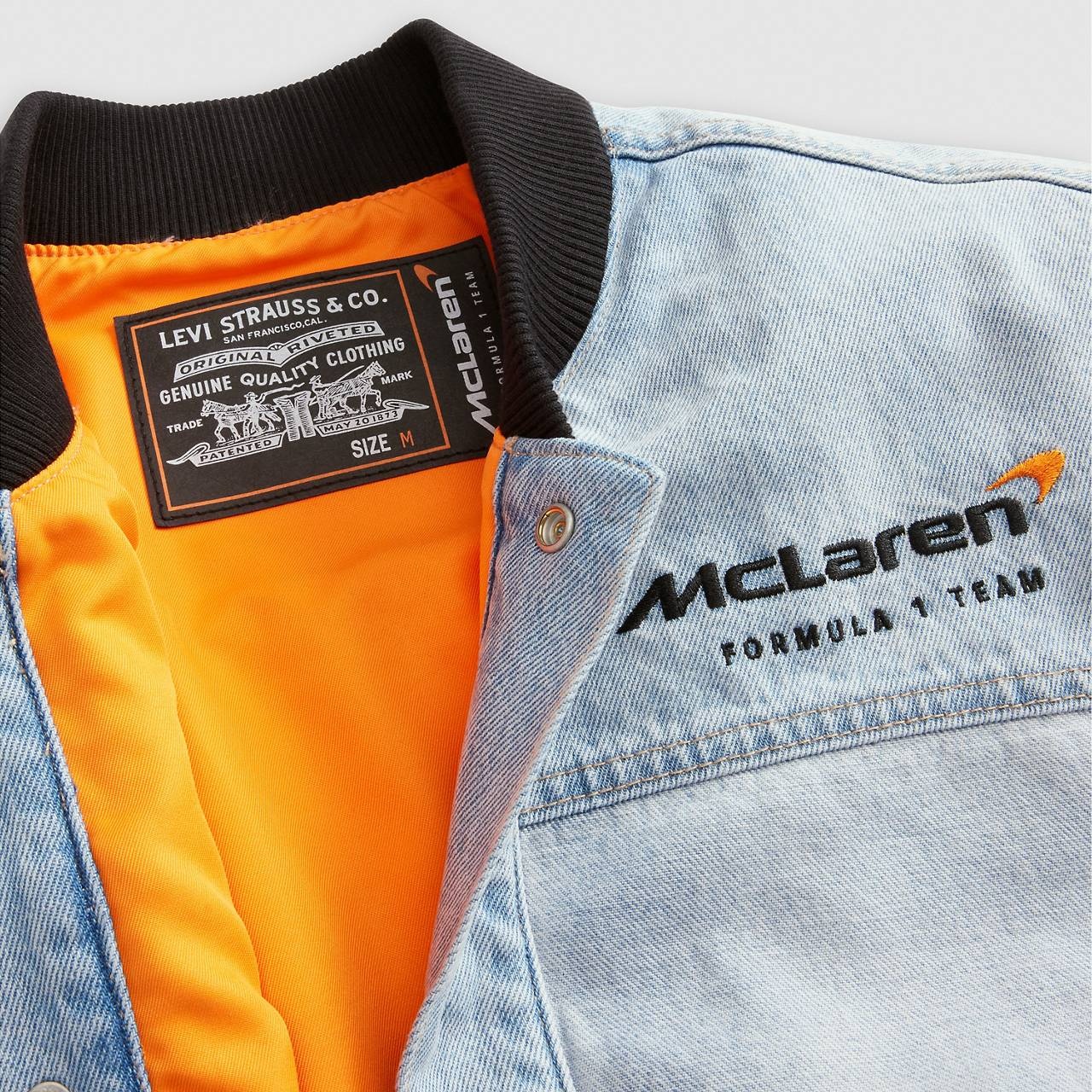 Levi's LEVI'S® X MCLAREN RACING TRACK TRUCKER JACKET