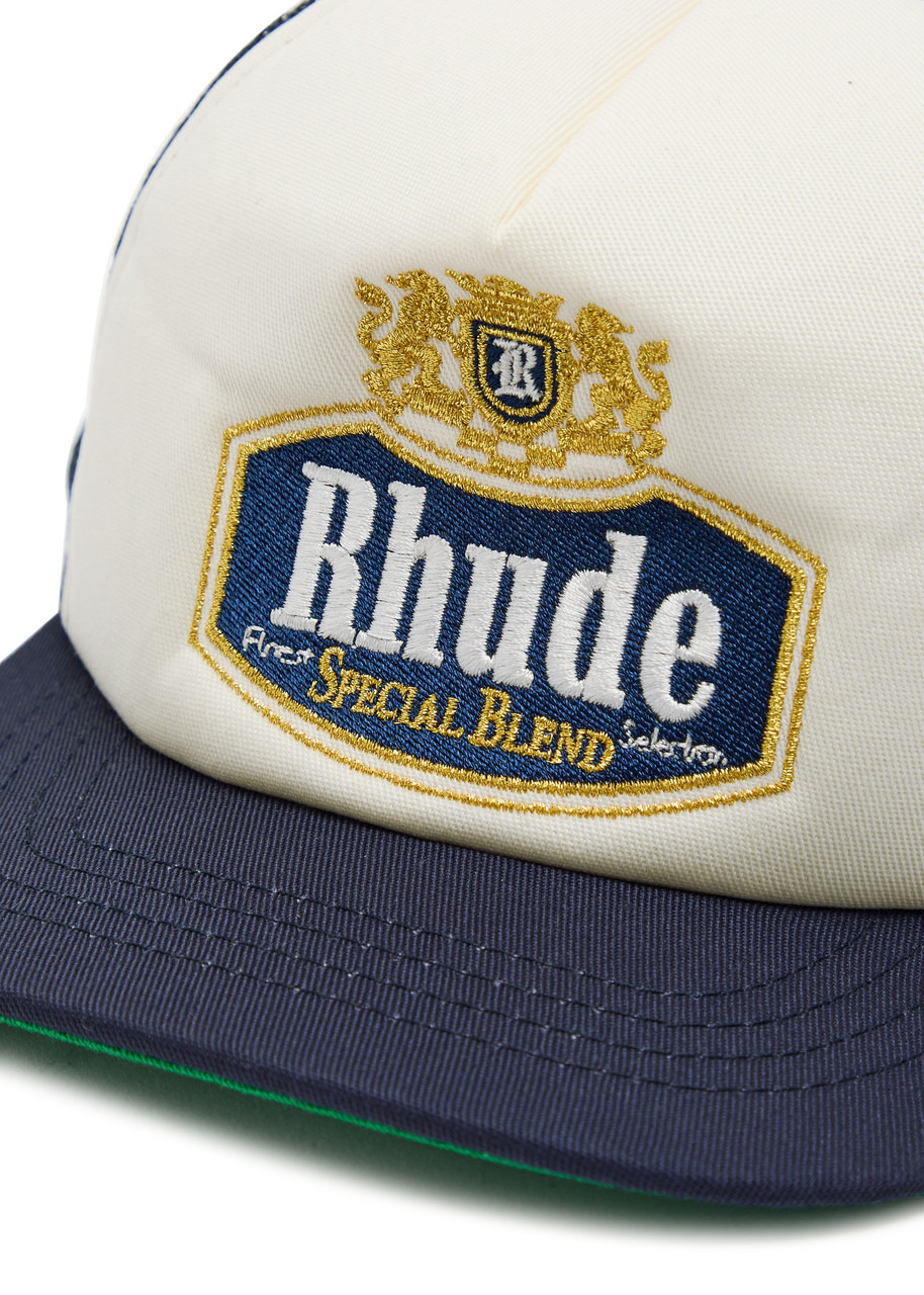 Rhude Special Blend Embroidered Woven Trucker hat - 3
