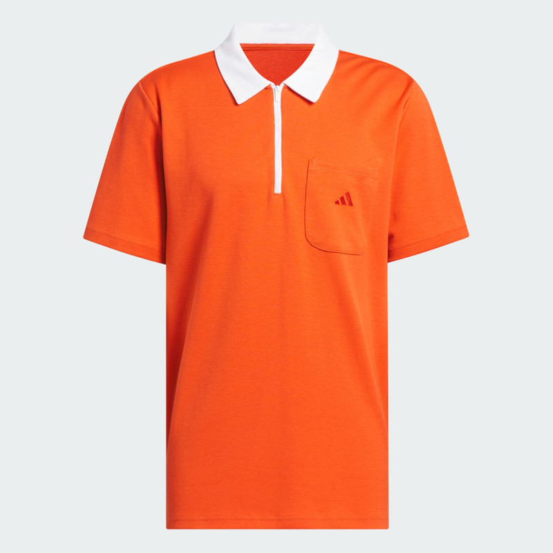 Essentials Quarter-Zip Polo Shirt 1