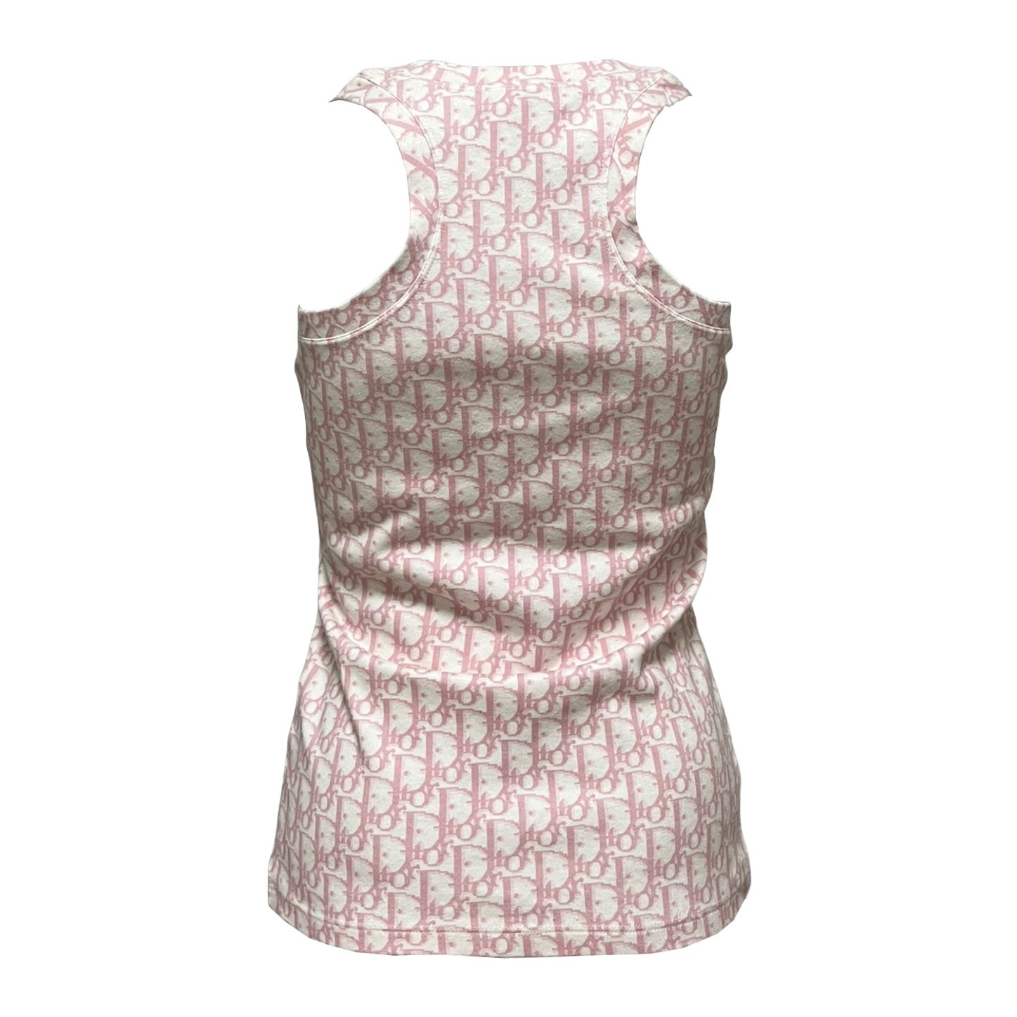 Dior CHRISTIAN DIOR Trotter Print Swarovski No. 1 Tank Top