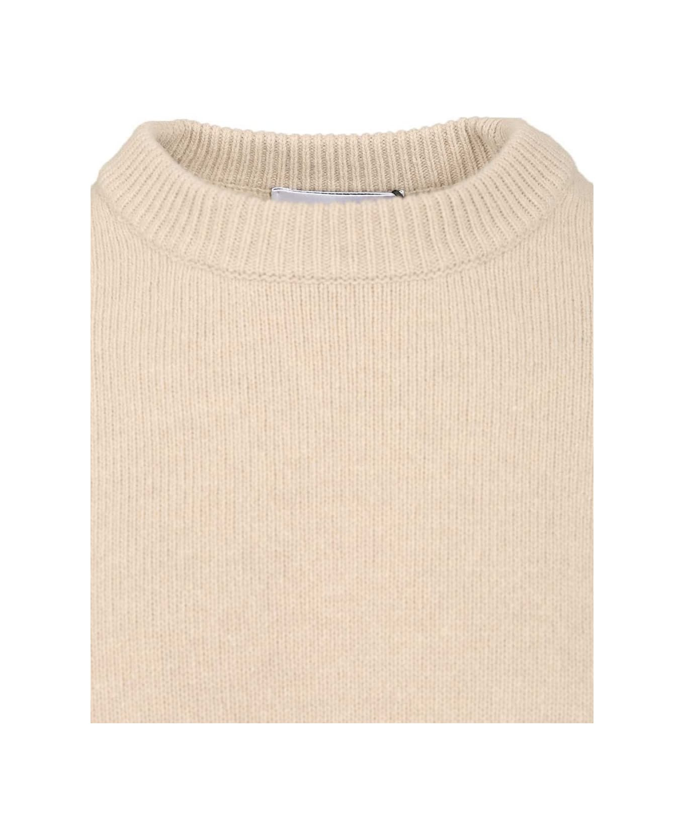 Lambswool Crewneck Sweater - 4