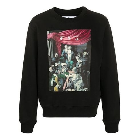 Off-White FW20 Caravaggio Painting Sweater OMBA025E20FLE0041010 - 1