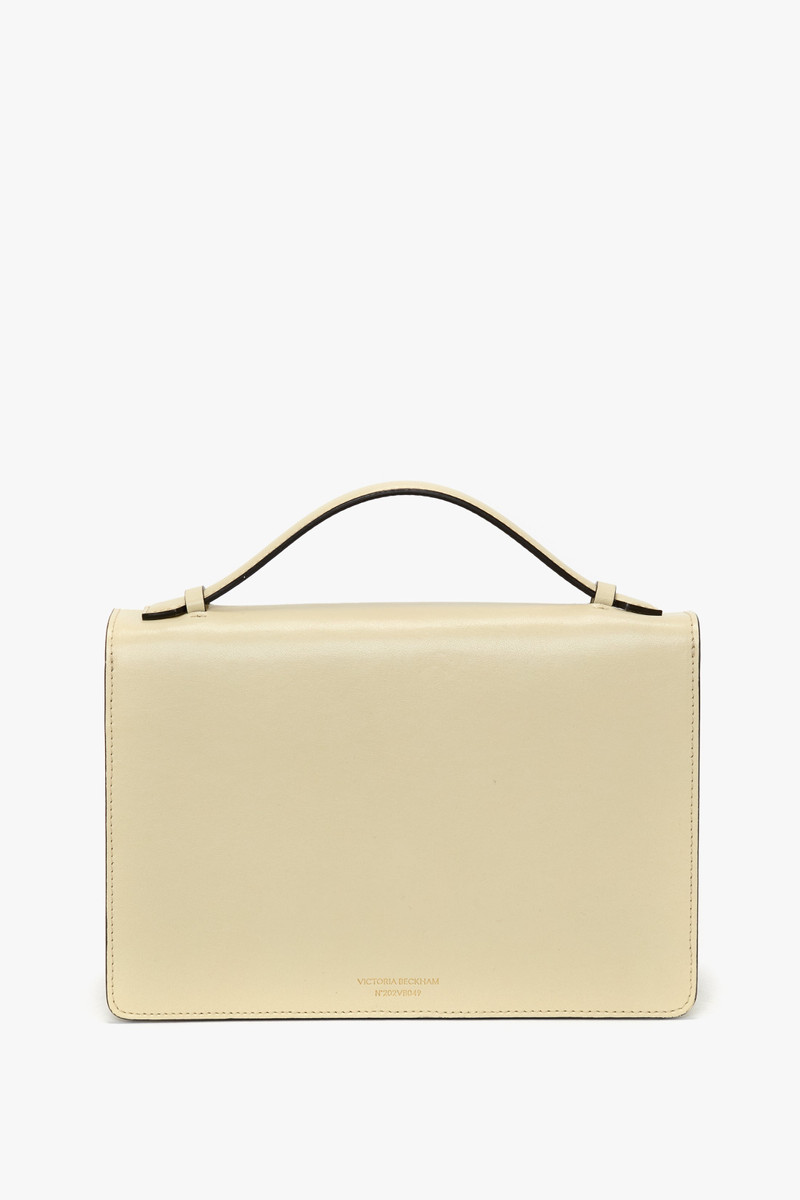 Dorian Bag In Ivory Smooth Leather 2