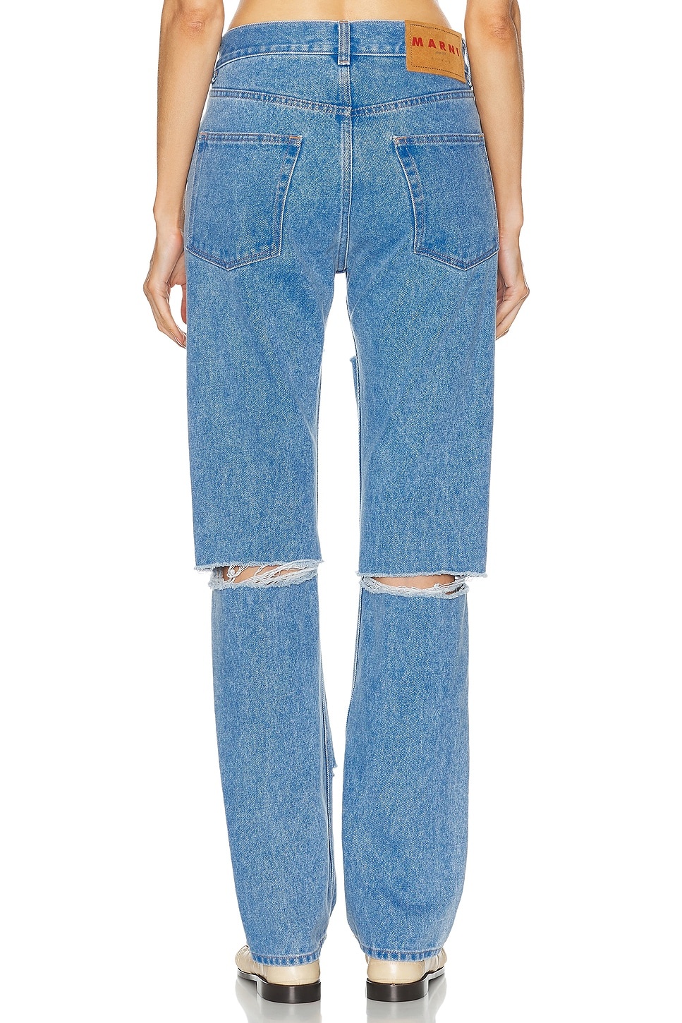 Distressed Straight Leg - 4