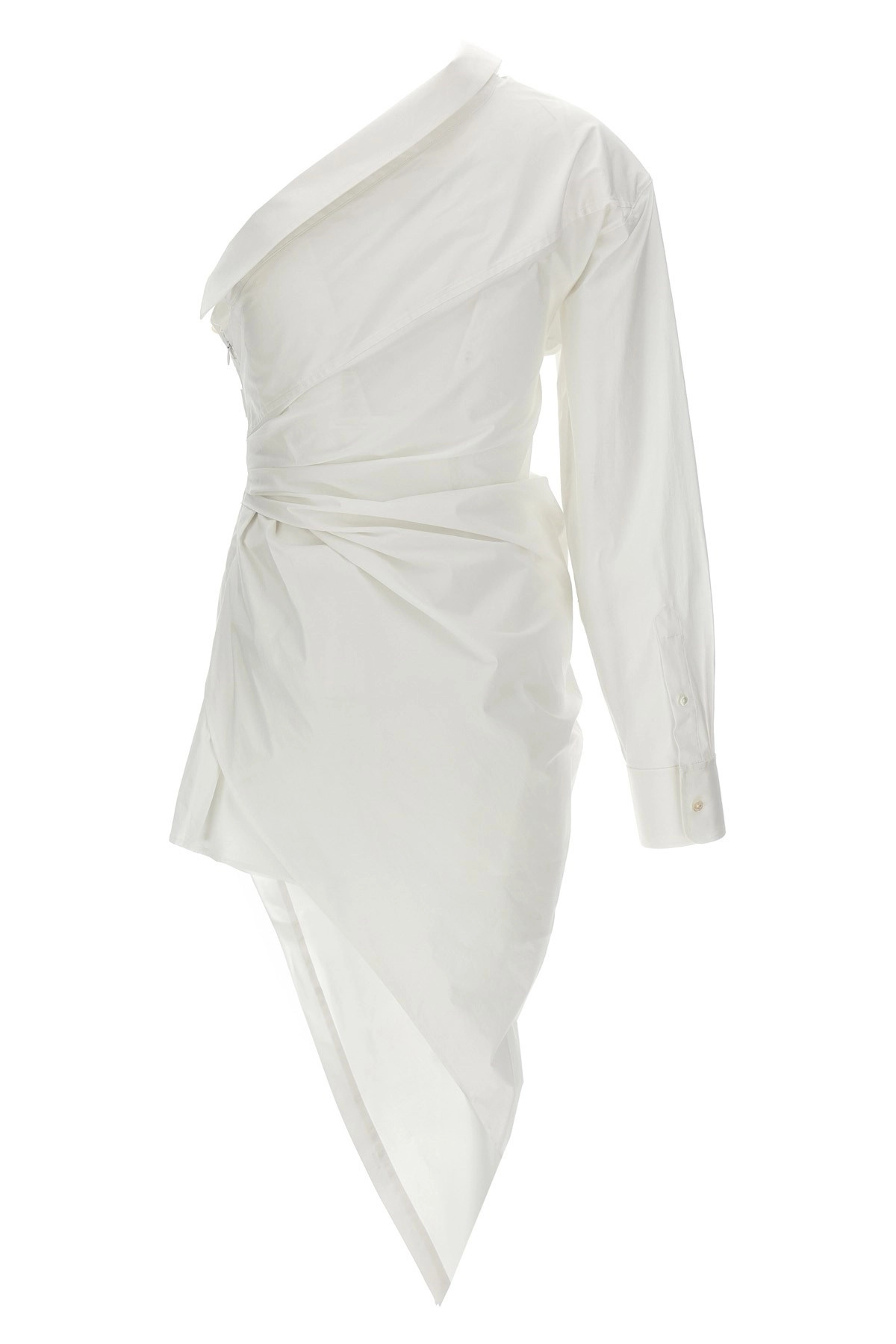 Asymmetrical shirt dress - 3