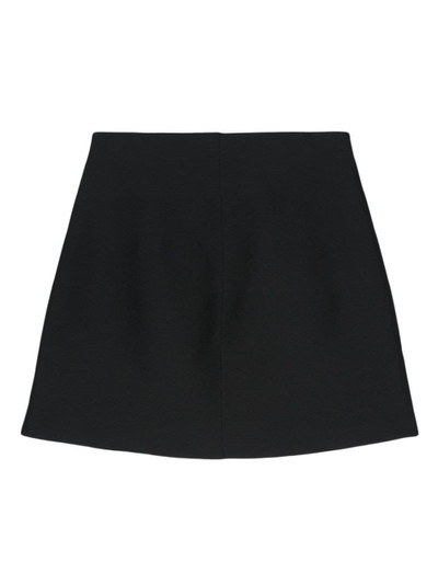 Jil Sander fine-ribbed mini skirt outlook