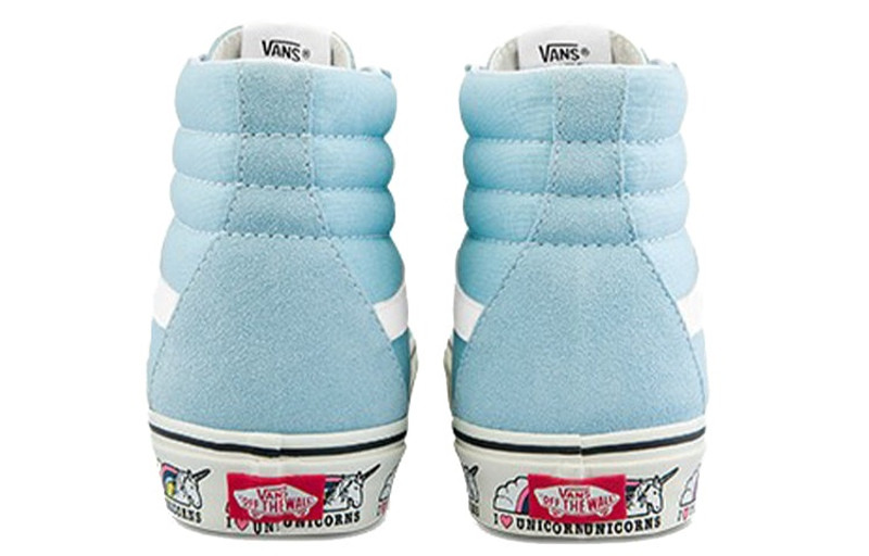 Vans 밴 SK8-HI 캐주얼 스케이트 보드 신발 유니섹스 해군 블루 VN0A5HXV5O5 outlook