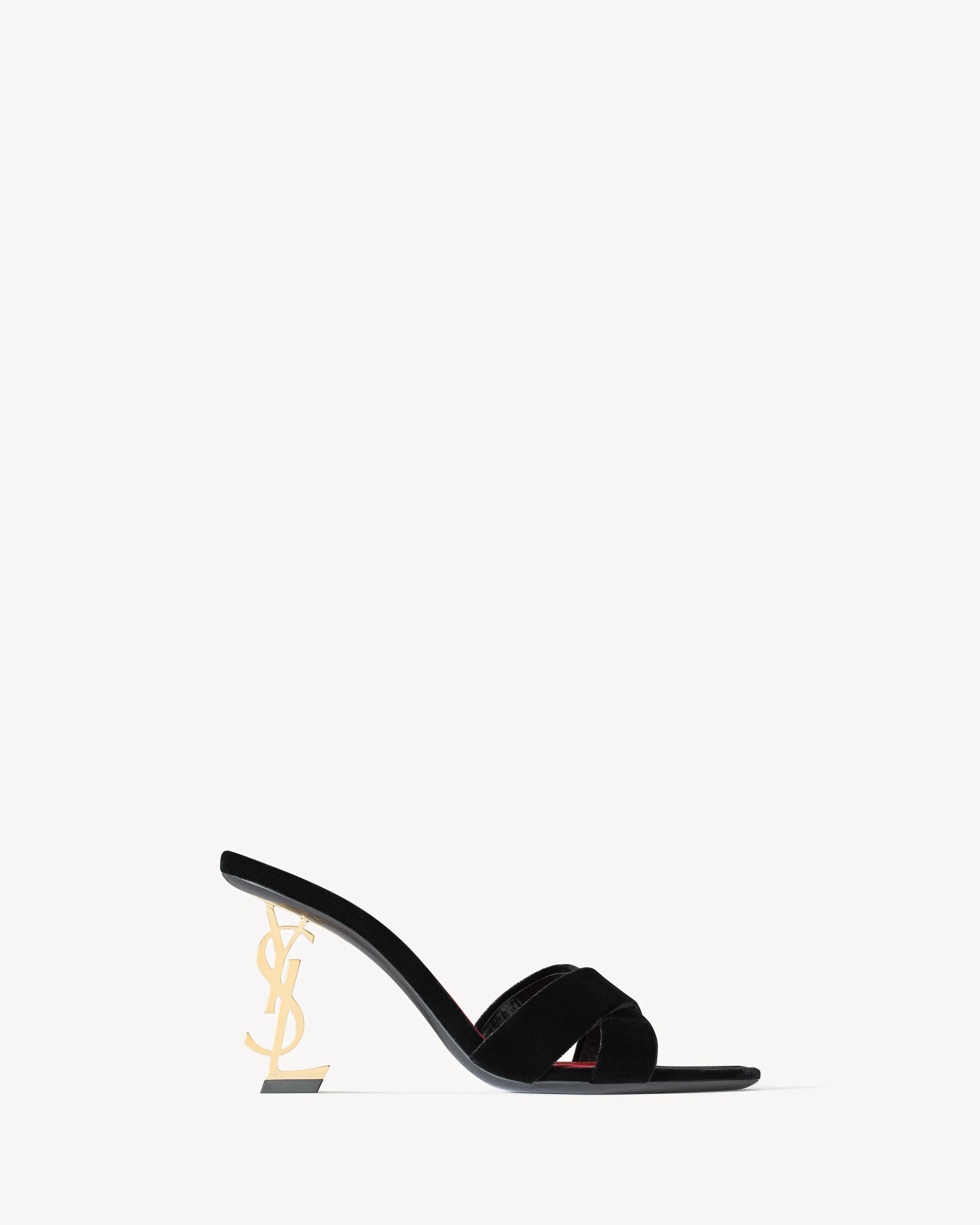 OPYUM MULES IN VELVET - 1