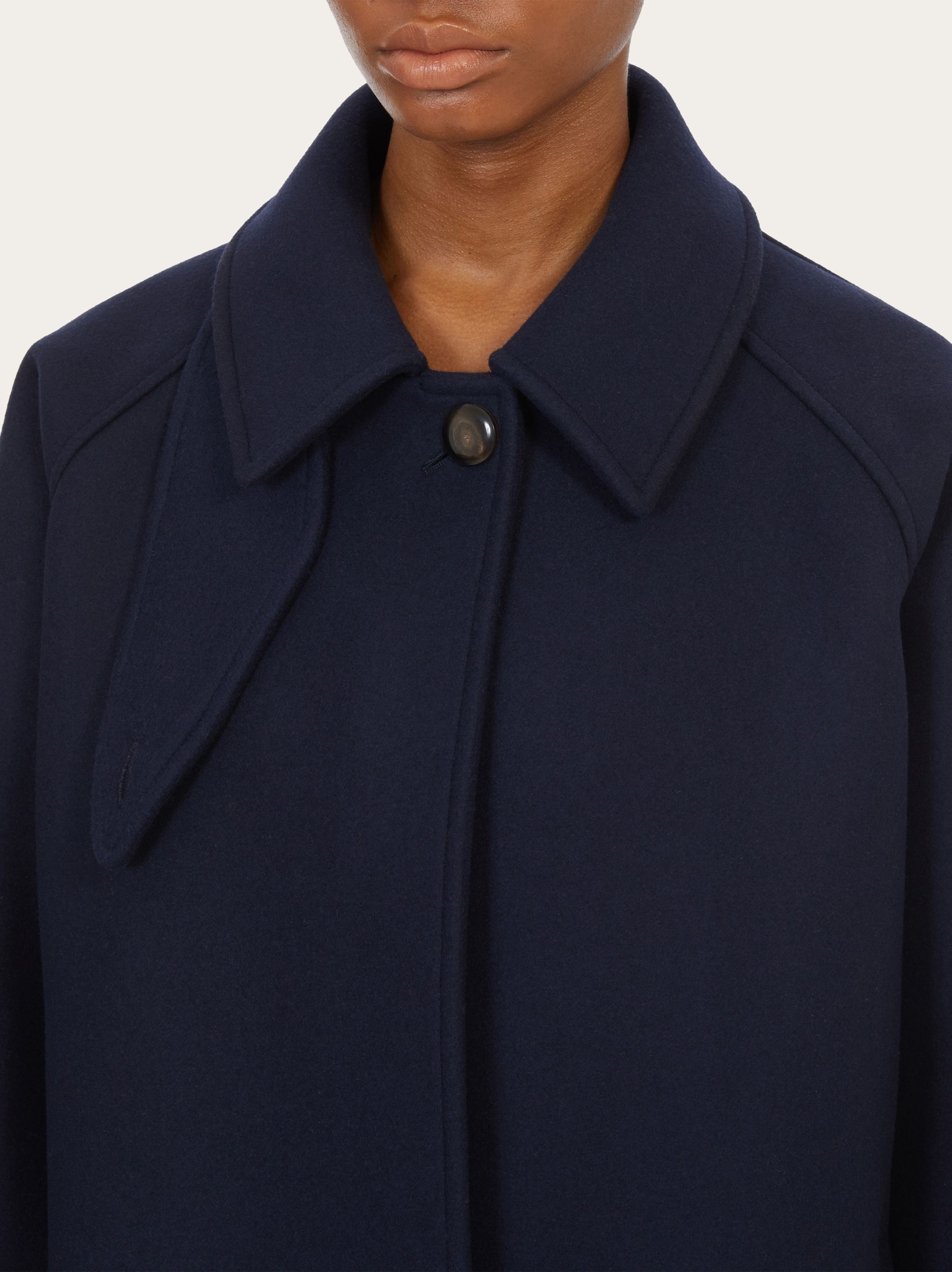 Oversize single breasted coat - 5