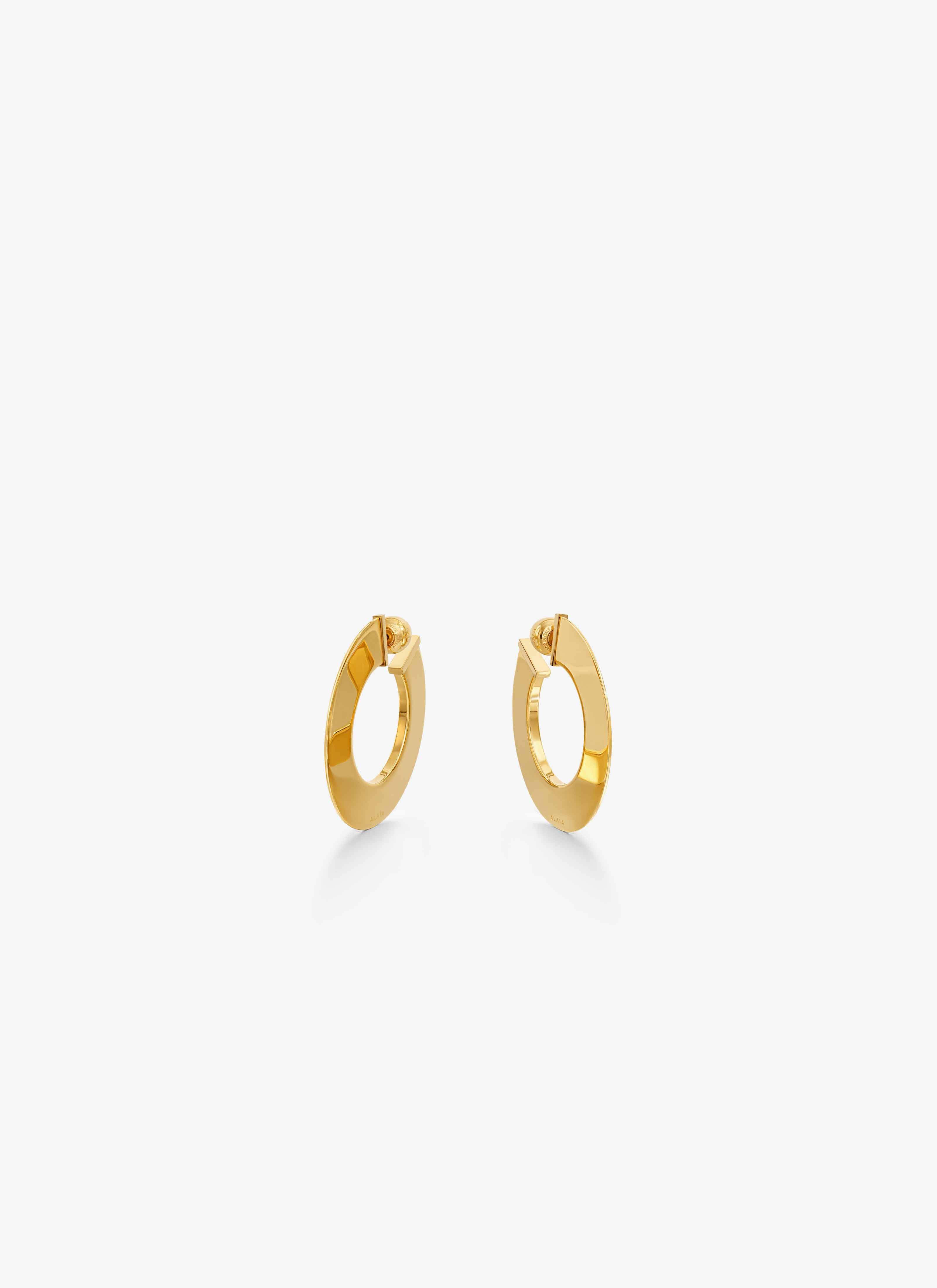 SMALL BLADE HOOPS - 2
