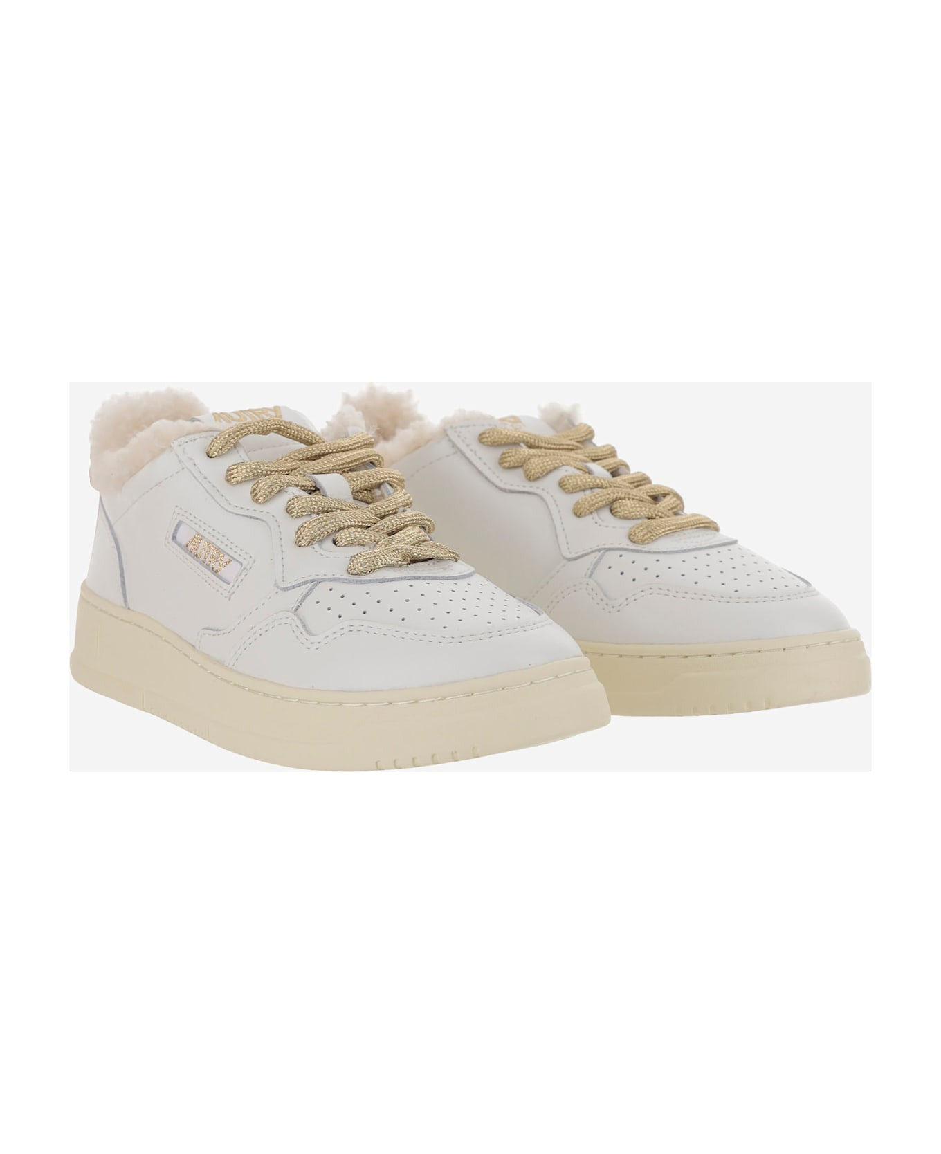 Low Medalist Leather Sneakers - 3