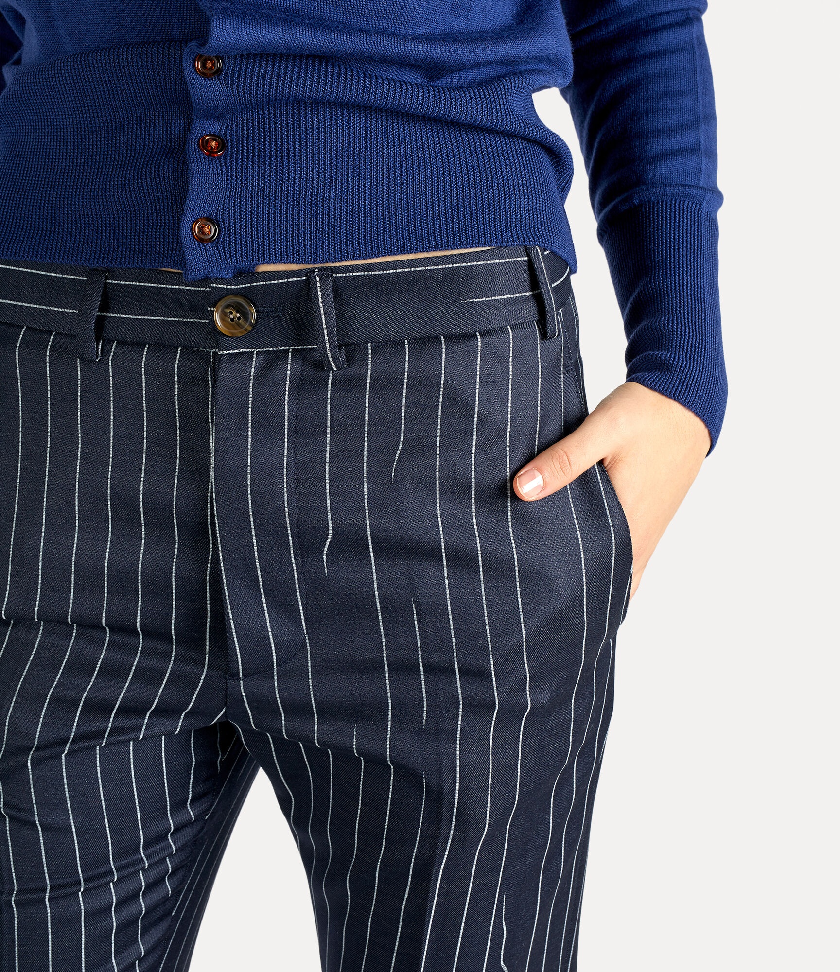 GEORGE TROUSERS PINSTRIPE - 4