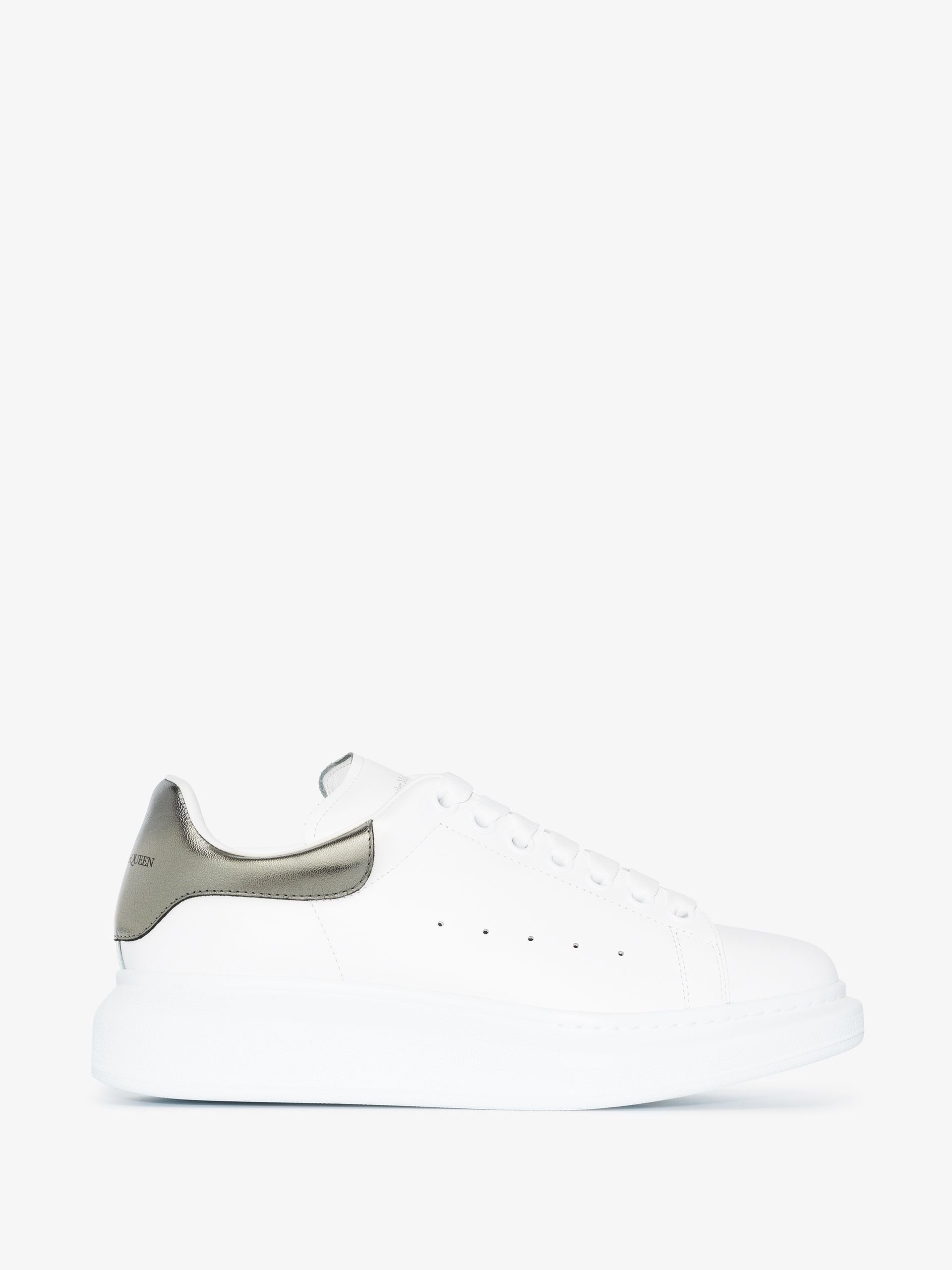 White and silver Oversized sneakers - 1