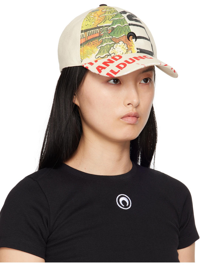 Marine Serre Off-White Regenerated Tote Bags Baseball Cap outlook